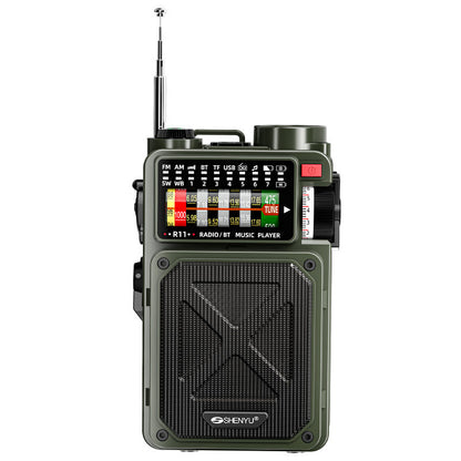 Indispensable Emergency Radio With Crank To Power Generation and Solar Charging 📻