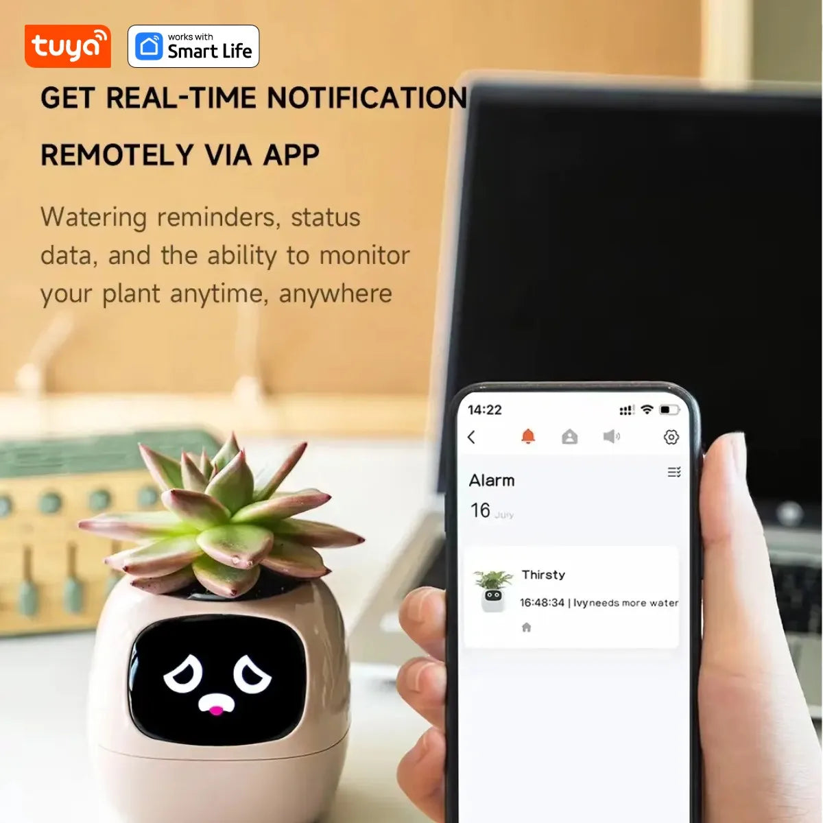 Ivy Smart Planter: Fun Over 49 Rich Expressions And AI Chips Make Raising Plants Easy
