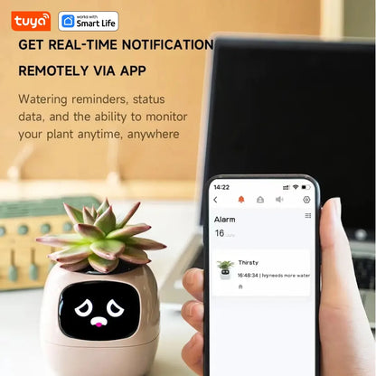 Ivy Smart Planter: Fun Over 49 Rich Expressions And AI Chips Make Raising Plants Easy
