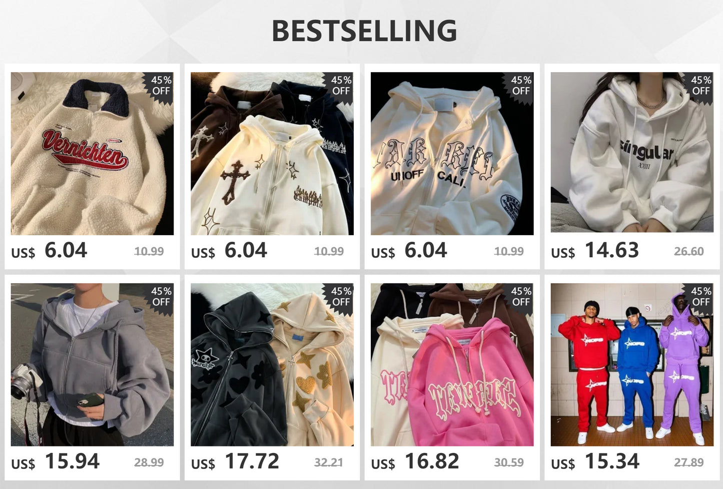 Fantastic Embroidery Sweatshirt - A Trust Market
