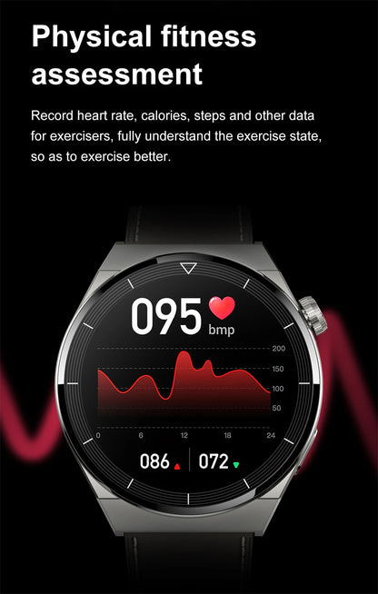 Great Smartwatch 4 Pro With Bluetooth Phone Call and GPS