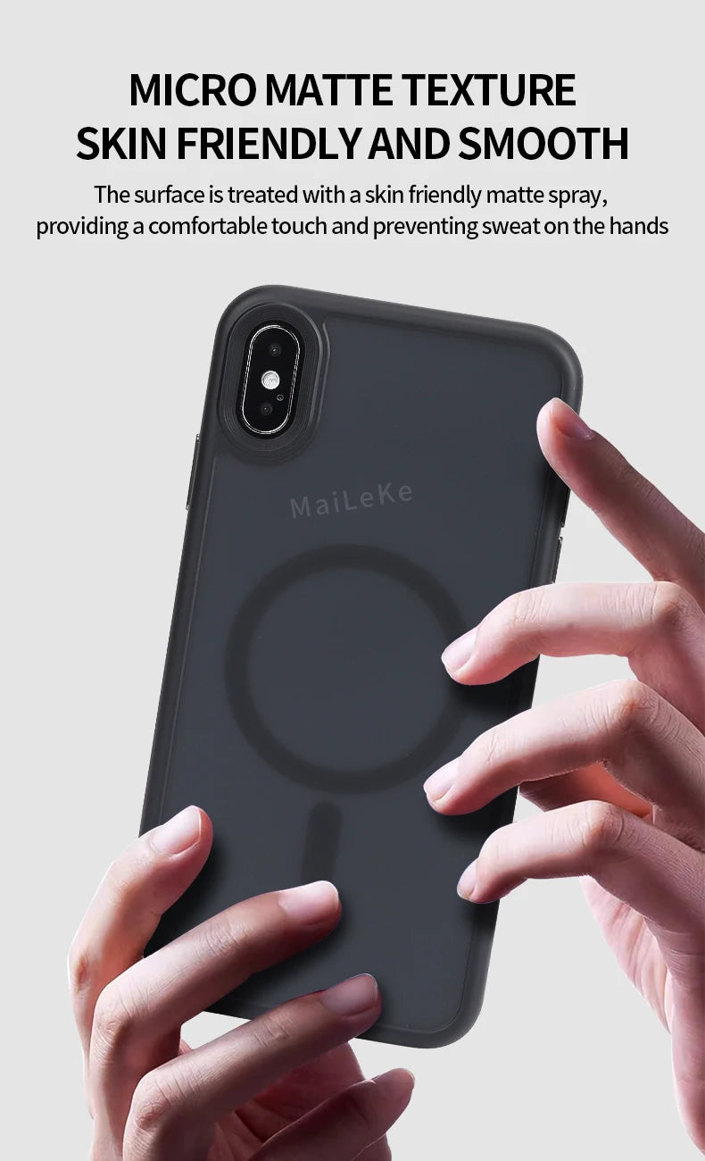 Translucent Armor Shockproof Case For iPhone X, XS, XR And XSMAX