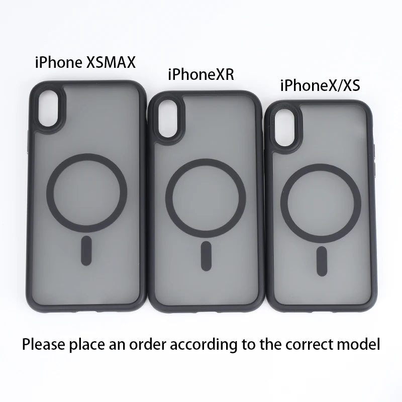 Translucent Armor Shockproof Case For iPhone X, XS, XR And XSMAX