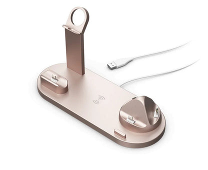 7 in 1 Wireless Charger Stand For iPhone, Smartwatch And Airpods