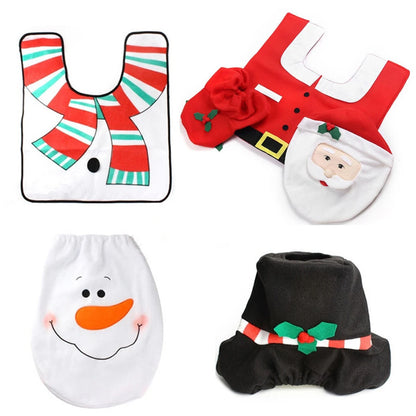 Funny Christmas Toilet Seat Covers