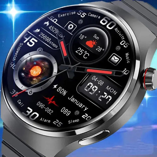 Great Smartwatch 4 Pro With Bluetooth Phone Call and GPS