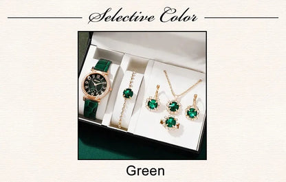 Wonderful Luxury Watch Set For Ladies (Sale 🚨)