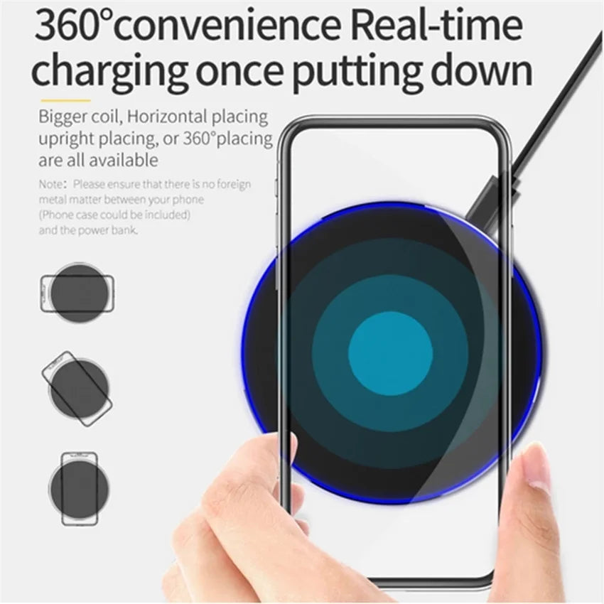 100W Wireless Charger For iPhone, Samsung, Xiaomi And Huawei ( SALE 🚨)