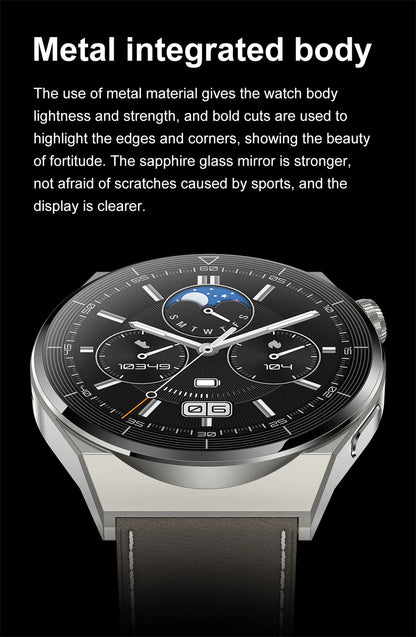 Great Smartwatch 4 Pro With Bluetooth Phone Call and GPS
