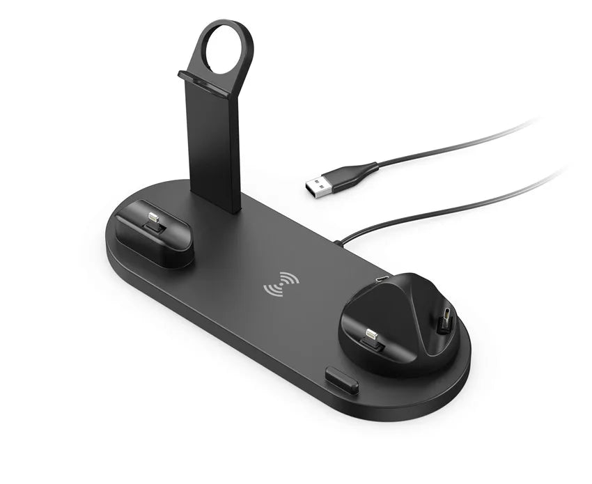 7 in 1 Wireless Charger Stand For iPhone, Smartwatch And Airpods