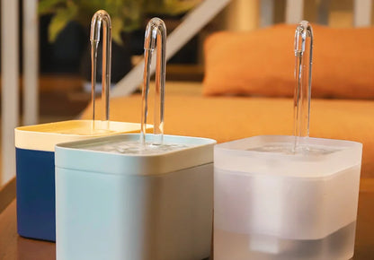 Ultra-Quiet Cat Water Fountain Filter Dispenser