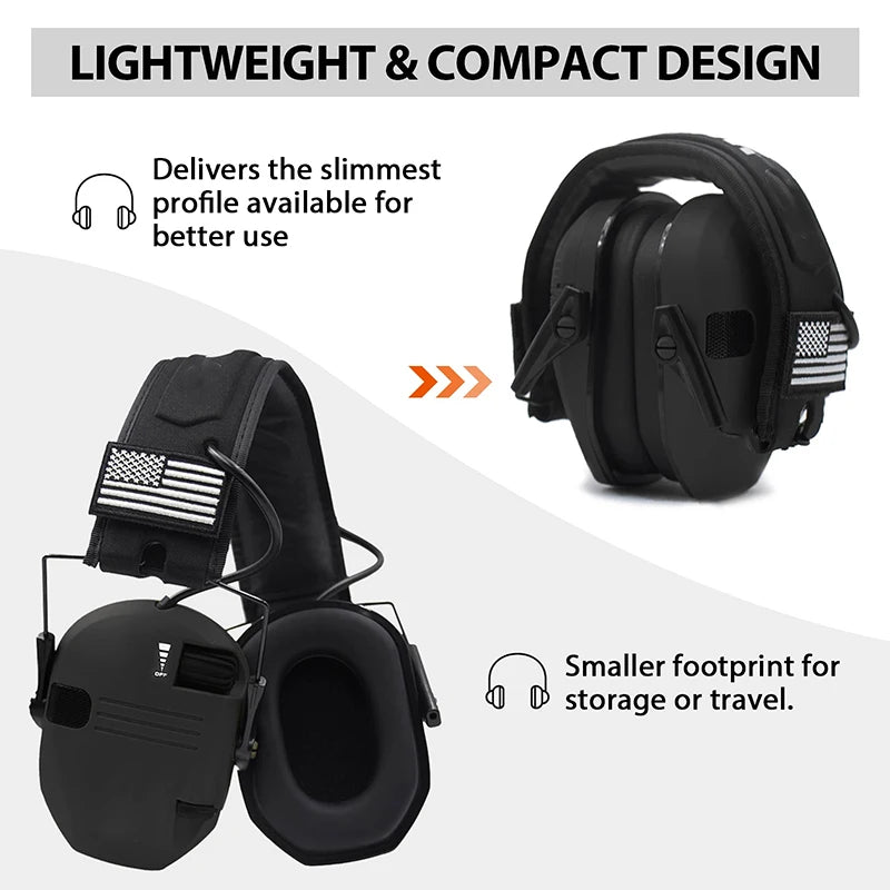 New Tactical Electronic Shooting Earmuff Anti-Noise Headphone