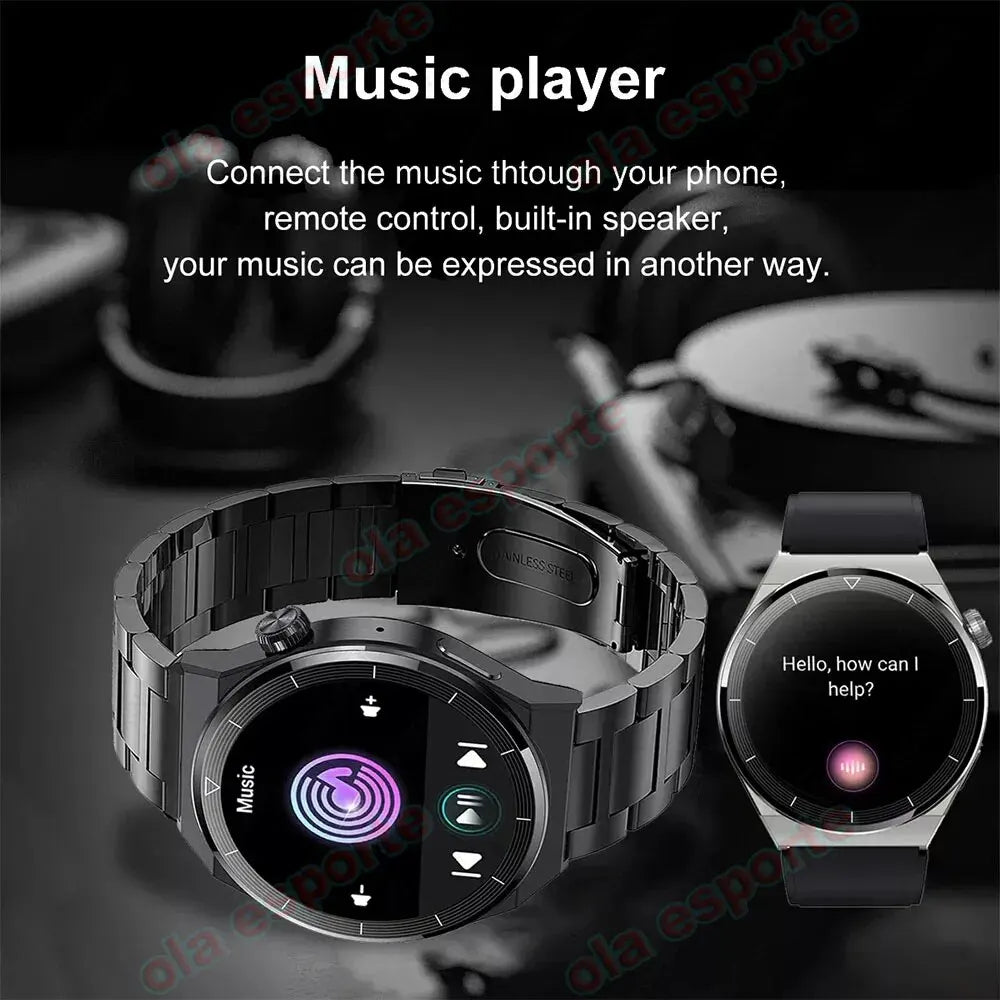 Great Smartwatch 4 Pro With Bluetooth Phone Call and GPS