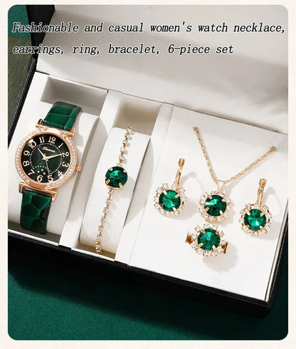 Wonderful Luxury Watch Set For Ladies (Sale 🚨)