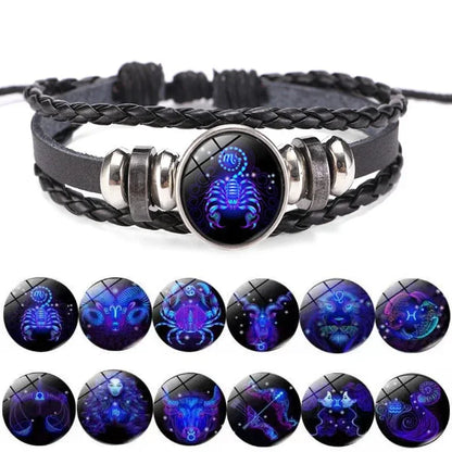 Spiritlet Bracelet With 12 Constellation Zodiac Sign