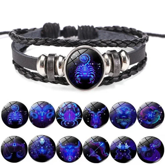 Spiritlet Bracelet With 12 Constellation Zodiac Sign