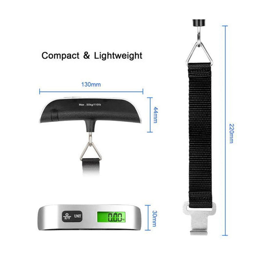 Portable Digital Baggage Weight Balance