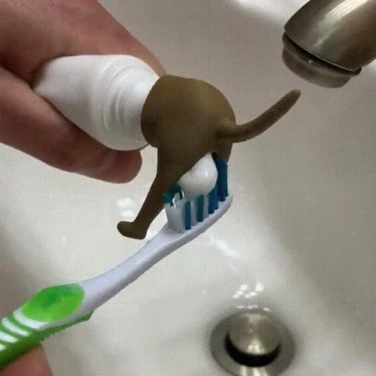 Funny And Creative Pooping Dog Butt Toothpaste