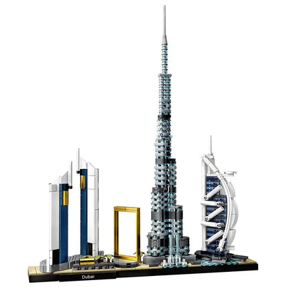 Fantastic Building Blocks Architecture Of Paris, Dubai, London, Sydney, Chicago And Shanghai