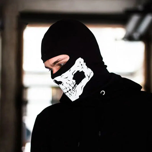 Skull Print Balaclava - A Trust Market