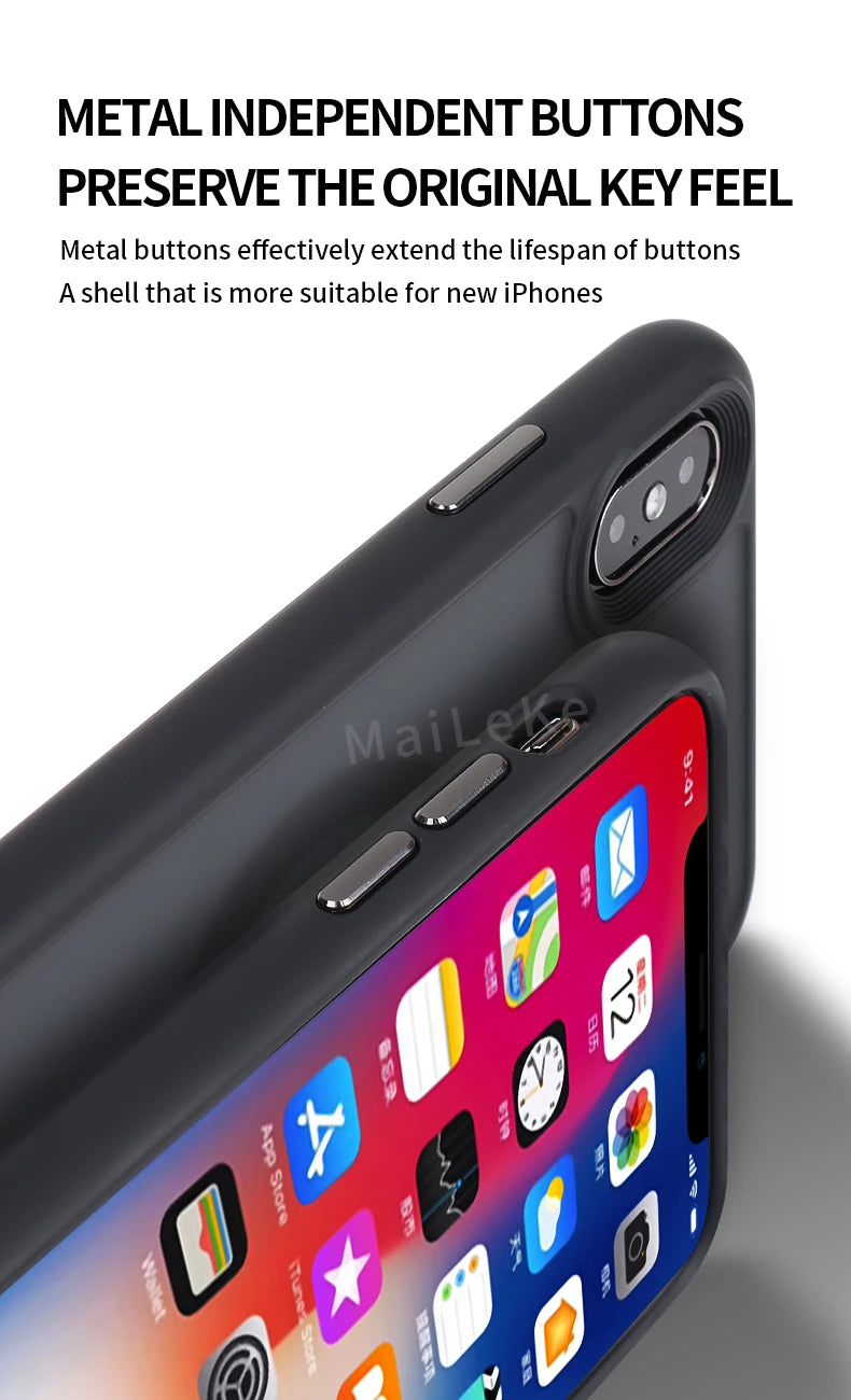 Translucent Armor Shockproof Case For iPhone X, XS, XR And XSMAX