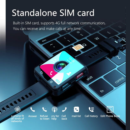 Innovative Big Screen Smartwatch With Bluetooth And SIM