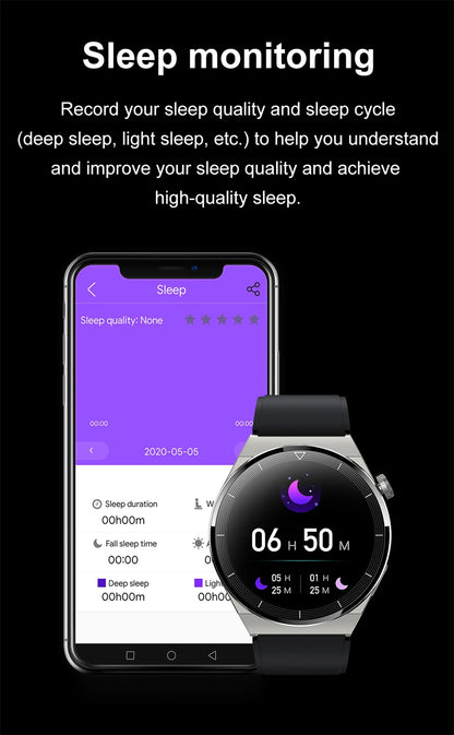 Great Smartwatch 4 Pro With Bluetooth Phone Call and GPS