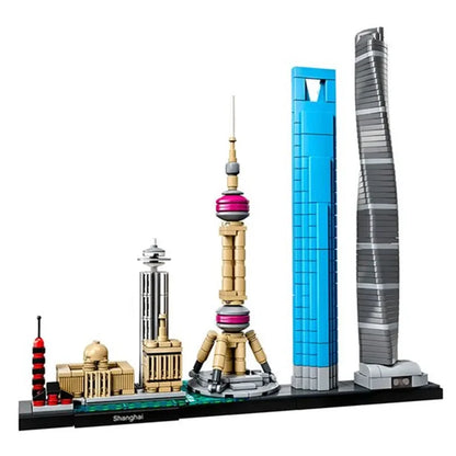 Fantastic Building Blocks Architecture Of Paris, Dubai, London, Sydney, Chicago And Shanghai