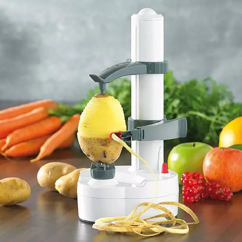 Multifunctional Electric Spiral Fruit Peeler Cutter Slicer - A Trust Market