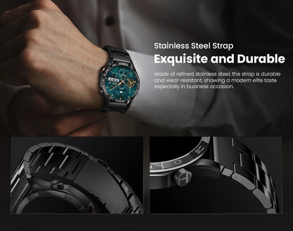 HAYLOU Solar 5 Voice Calling Smartwatch 1.58". AMOLED Display With 24h Health Monitoring ⌚