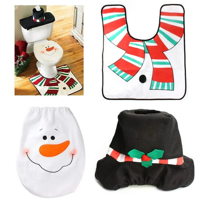Funny Christmas Toilet Seat Covers