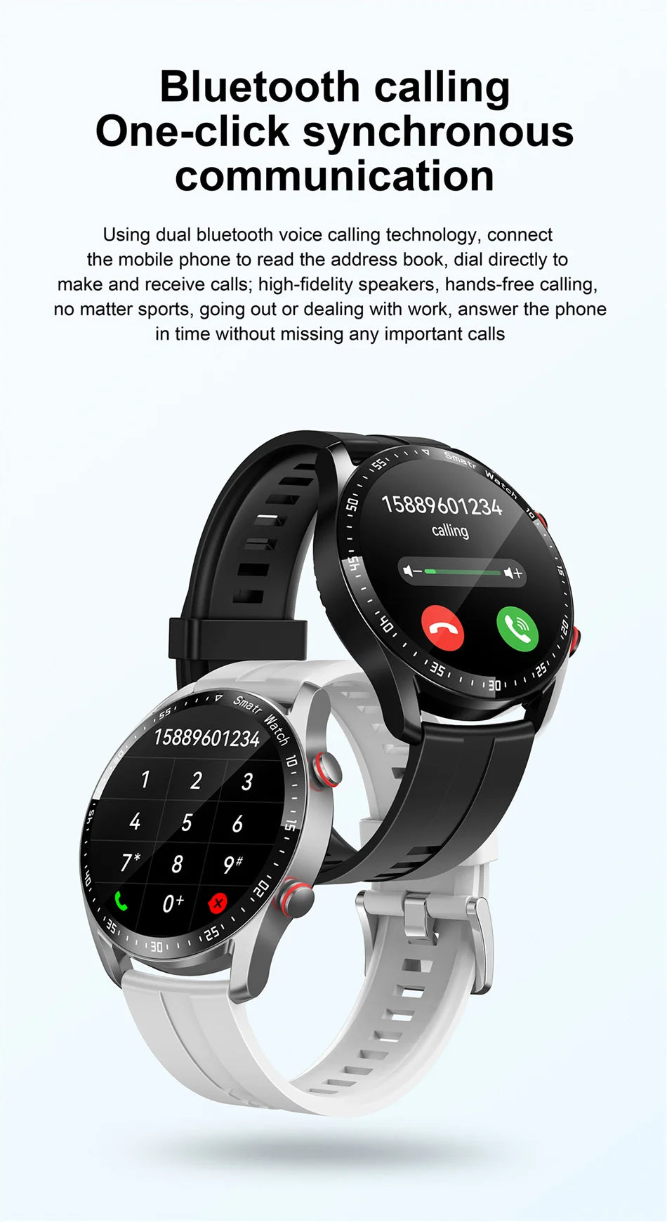 Fantastic New Smartwatch With HD Display And Heart Rate, Fitness Tracker