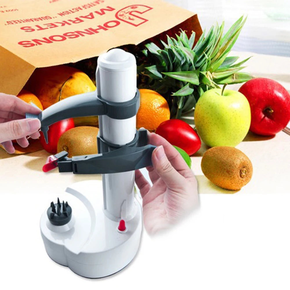 Multifunctional Electric Spiral Fruit Peeler Cutter Slicer - A Trust Market