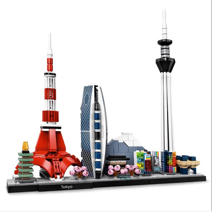 Fantastic Building Blocks Architecture Of Paris, Dubai, London, Sydney, Chicago And Shanghai
