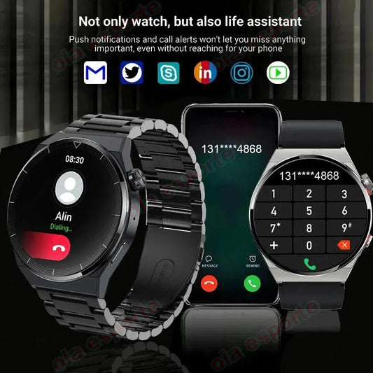 Great Smartwatch 4 Pro With Bluetooth Phone Call and GPS