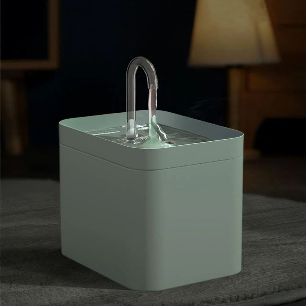 Ultra-Quiet Cat Water Fountain Filter Dispenser