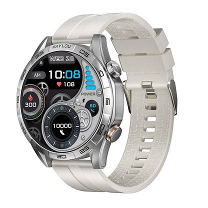 HAYLOU Solar 5 Voice Calling Smartwatch 1.58". AMOLED Display With 24h Health Monitoring ⌚