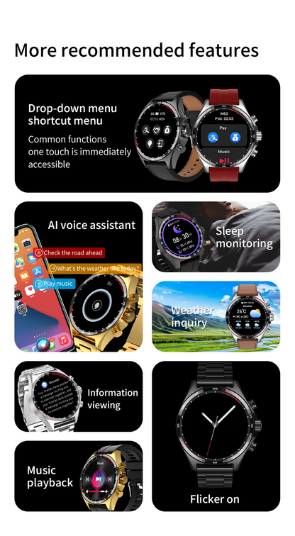 Brand New HD Smartwatch With Bluetooth Call and Health Monitoring
