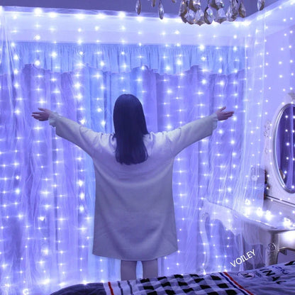 Fantastic LED Curtain With 8 Modes And Remote Control