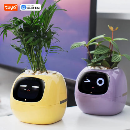Ivy Smart Planter: Fun Over 49 Rich Expressions And AI Chips Make Raising Plants Easy