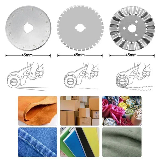 45mm Leather Craft Rotary Cutter Tool