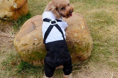 Incredibly Comfort Dog Clothes - Handsome Pets Dog Suit Dress Jumpsuit - A Trust Market