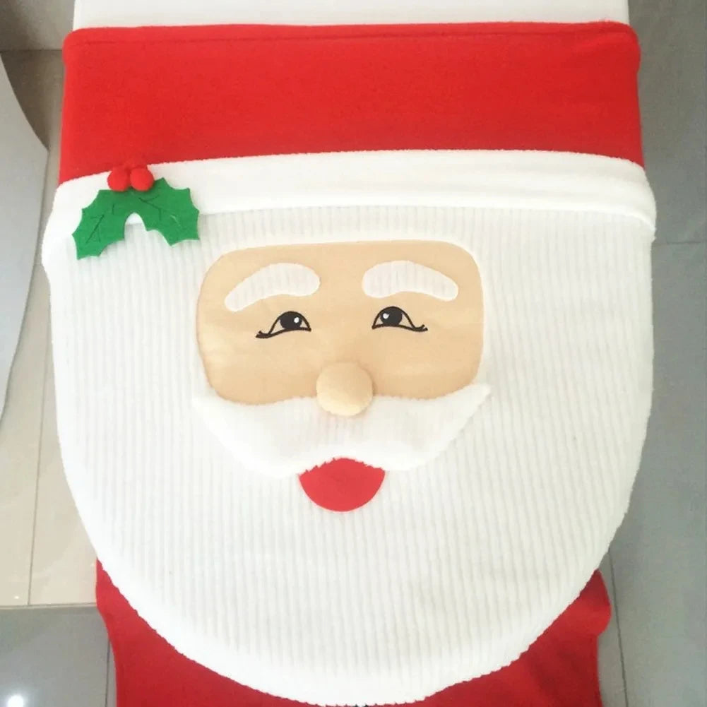 Funny Christmas Toilet Seat Covers