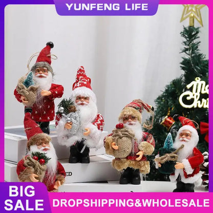 Santa Claus Doll Home Decor For Christmas Celebration