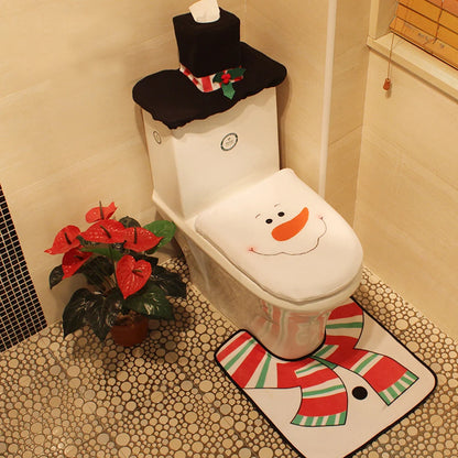Funny Christmas Toilet Seat Covers