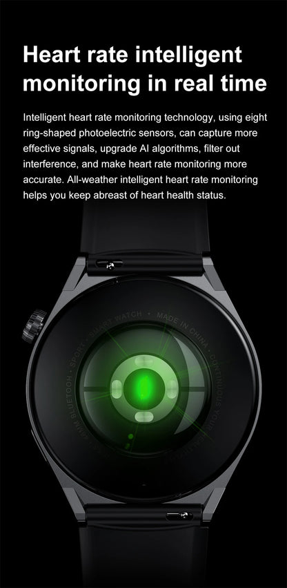 Great Smartwatch 4 Pro With Bluetooth Phone Call and GPS