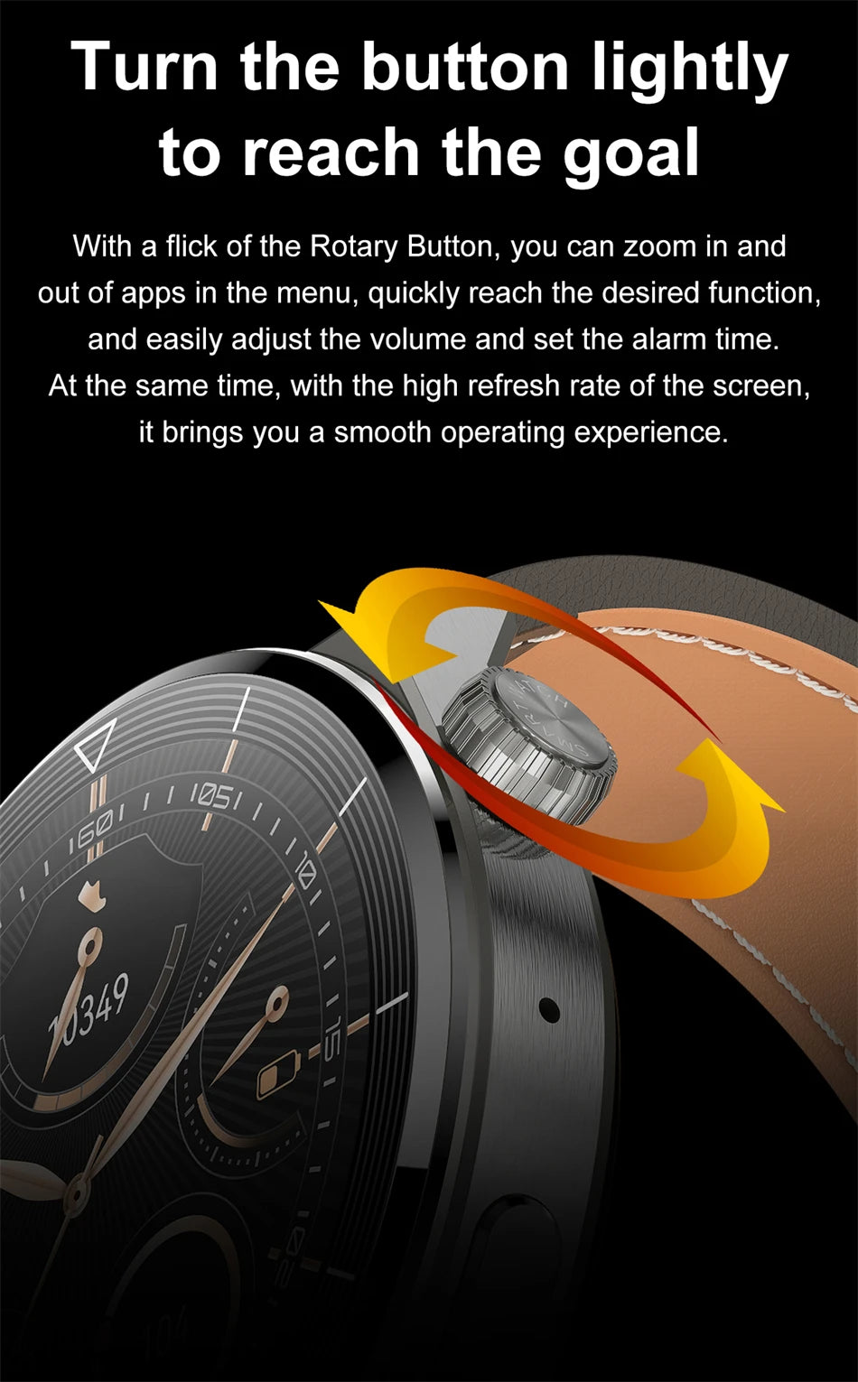Great Smartwatch 4 Pro With Bluetooth Phone Call and GPS