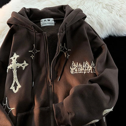 Fantastic Embroidery Sweatshirt - A Trust Market