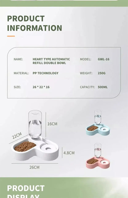 Innovative Double Dog and Cat Bowl