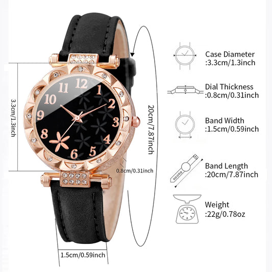 Fashion Watch Set For Pretty Women (Sale 🚨)